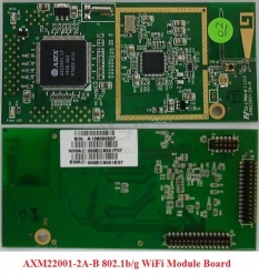 AXM22001-2A-B 802.11b/g WiFi Module Board