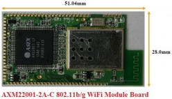 AXM22001-2A-C 802.11b/g WiFi Module Board
