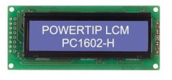 NPC1602LRU-GWT-H Powertip