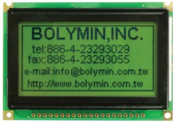 BG-12864C1-FPLHnt$ Bolymin